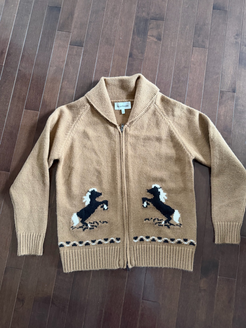 Horse cardigan.  Women’s XS - S